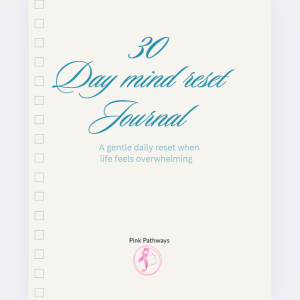 30-Day Mind Reset Journal (Printable Download)